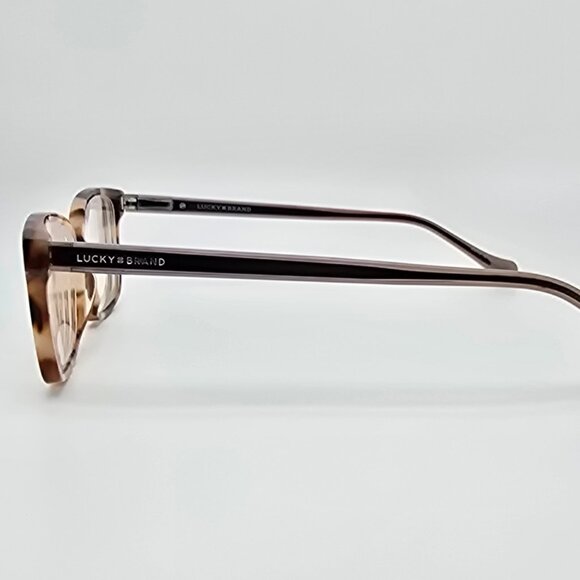 Lucky Brand D215 Pink Tortoise Eyeglasses Frame w/ Flexhinge 52-16-140 - Picture 3 of 13